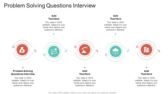 Problem Solving Questions Interview In Powerpoint And Google Slides Cpb