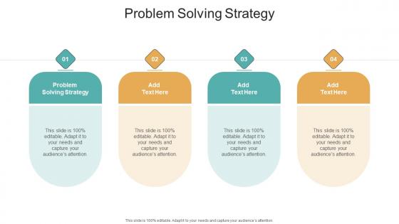 Problem Solving Strategy In Powerpoint And Google Slides Cpb