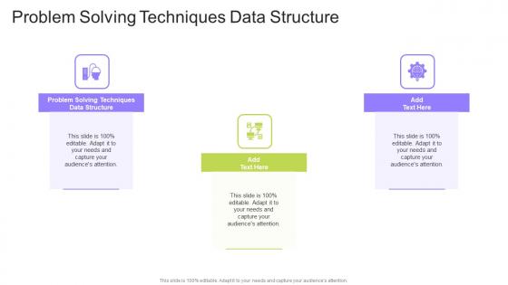 Problem Solving Techniques Data Structure In Powerpoint And Google Slides Cpb