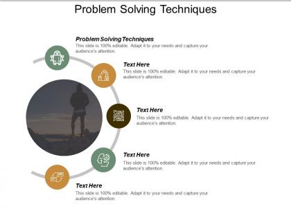 Problem solving techniques ppt powerpoint presentation gallery examples cpb