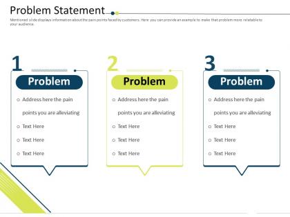 Problem statement 10 slides guy kawasaki ppt powerpoint presentation file gallery