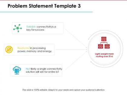 Problem statement ppt model slides