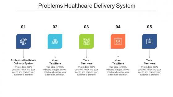 Problems healthcare delivery system ppt powerpoint presentation infographic template cpb
