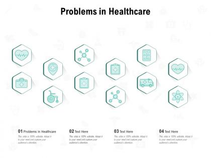Problems in healthcare ppt powerpoint presentation ideas styles