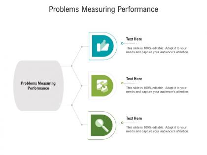 Problems measuring performance ppt powerpoint presentation slides portrait cpb