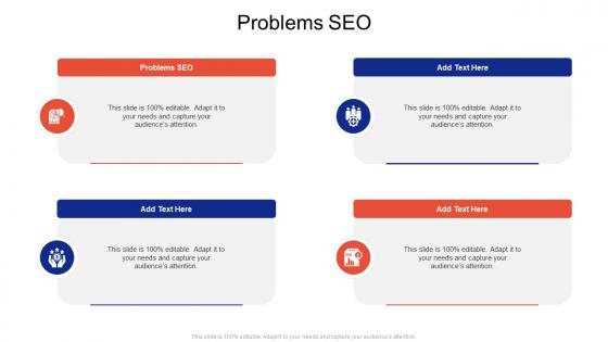 Problems SEO In Powerpoint And Google Slides Cpb