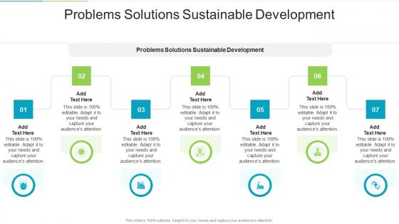 Problems Solutions Sustainable Development In Powerpoint And Google Slides Cpb