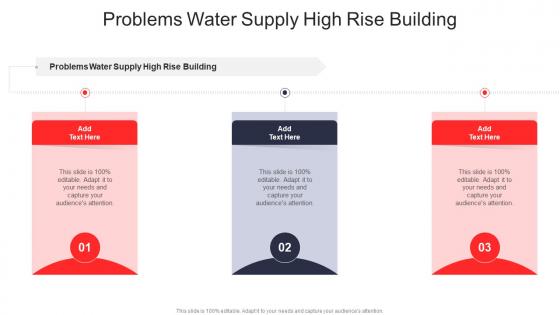 Problems Water Supply High Rise Building In Powerpoint And Google Slides Cpb