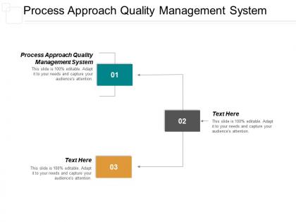 Process approach quality management system ppt powerpoint presentation portfolio visuals cpb