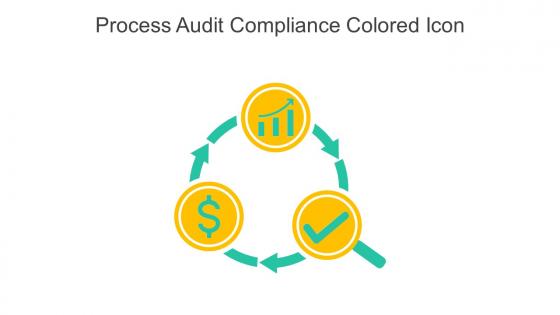 Process Audit Compliance Colored Icon In Powerpoint Pptx Png And Editable Eps Format