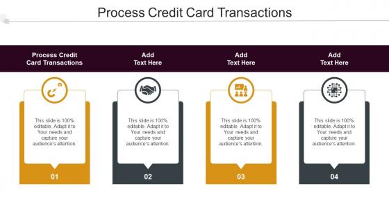Process Credit Card Transactions In Powerpoint And Google Slides Cpb