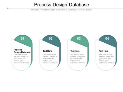 Process design database ppt powerpoint presentation file summary cpb