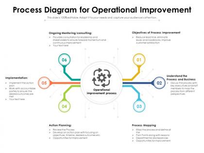 Process diagram for operational improvement
