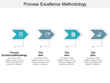 Process excellence methodology ppt powerpoint presentation outline files cpb
