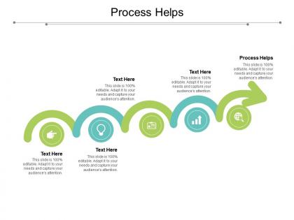 Process helps ppt powerpoint presentation infographic template visuals cpb