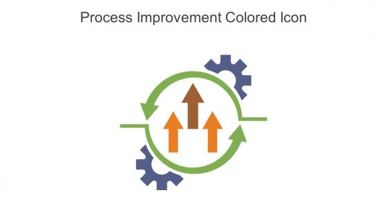 Process Improvement Colored Icon In Powerpoint Pptx Png And Editable Eps Format