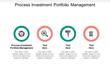 Process investment portfolio management ppt powerpoint presentation styles good cpb