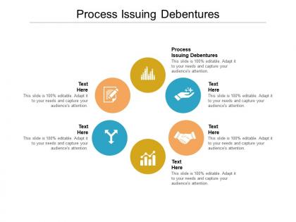 Process issuing debentures ppt powerpoint presentation layouts maker cpb