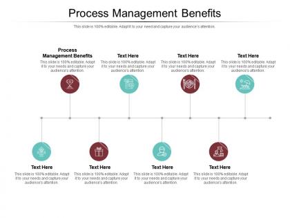 Process management benefits ppt powerpoint presentation infographic template guide cpb
