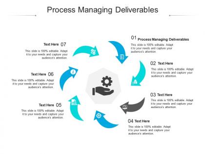 Process managing deliverables ppt powerpoint presentation pictures guide cpb
