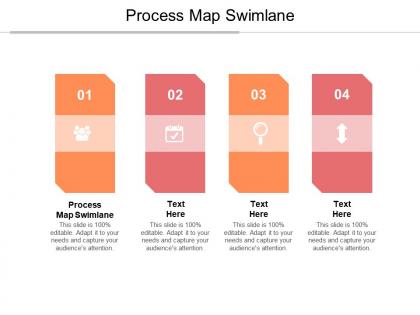 Process map swimlane ppt powerpoint presentation ideas guide cpb