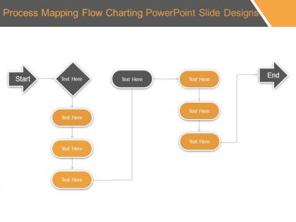 Process mapping flow charting powerpoint slide designs