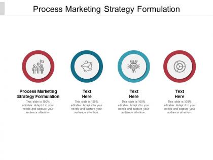 Process marketing strategy formulation ppt powerpoint presentation styles outfit cpb