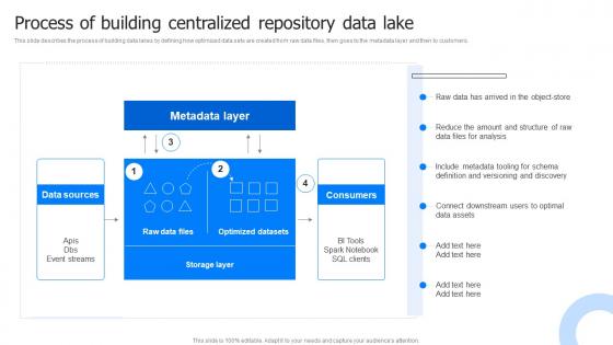 Process Of Building Centralized Repository Data Lake Data Lake Architecture And The Future