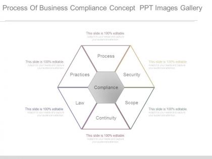Process of business compliance concept ppt images gallery