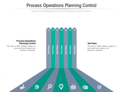 Process operations planning control ppt powerpoint presentation professional shapes cpb