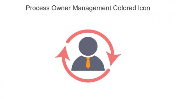 Process Owner Management Colored Icon In Powerpoint Pptx Png And Editable Eps Format