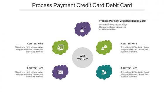 Process Payment Credit Card Debit Card Ppt Powerpoint Presentation Infographic Cpb