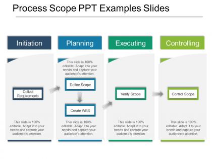 Process scope ppt examples slides