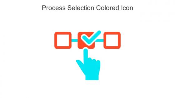 Process Selection Colored Icon In Powerpoint Pptx Png And Editable Eps Format
