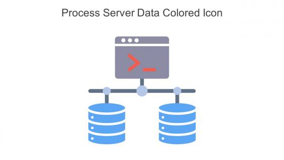 Process Server Data Colored Icon In Powerpoint Pptx Png And Editable Eps Format