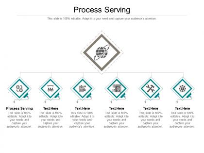Process serving ppt powerpoint presentation summary show cpb
