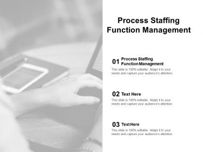 Process staffing function management ppt powerpoint presentation icon outline cpb