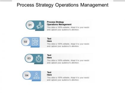 Process strategy operations management ppt powerpoint presentation ideas aids cpb