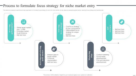 Process To Formulate Focus Cost Leadership Strategy Offer Low Priced Products Niche Market