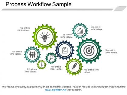 Process workflow sample presentation powerpoint example