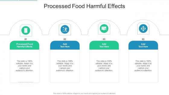 Processed Food Harmful Effects In Powerpoint And Google Slides Cpb