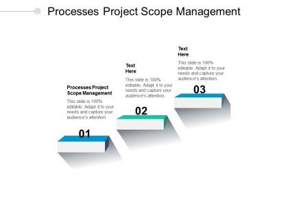 Processes project scope management ppt powerpoint presentation gallery layout ideas cpb