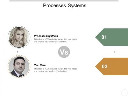 Processes systems ppt powerpoint presentation icon show cpb