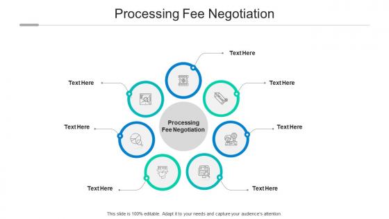 Processing fee negotiation ppt powerpoint presentation summary demonstration cpb