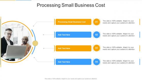 Processing Small Business Cost In Powerpoint And Google Slides Cpb