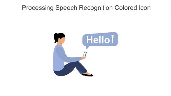 Processing Speech Recognition Colored Icon In Powerpoint Pptx Png And Editable Eps Format