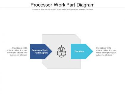 Processor work part diagram ppt powerpoint presentation portfolio slideshow cpb