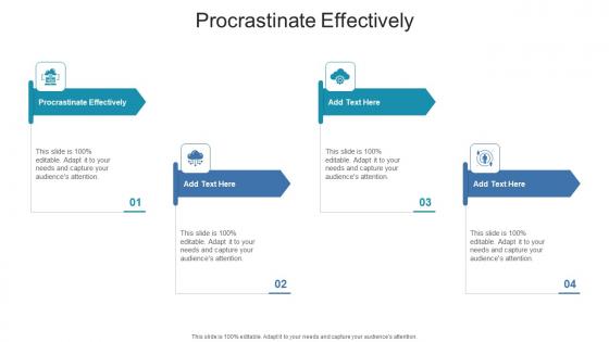 Procrastinate Effectively In Powerpoint And Google Slides Cpb