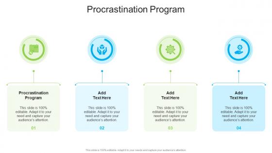 Procrastination Program In Powerpoint And Google Slides Cpb