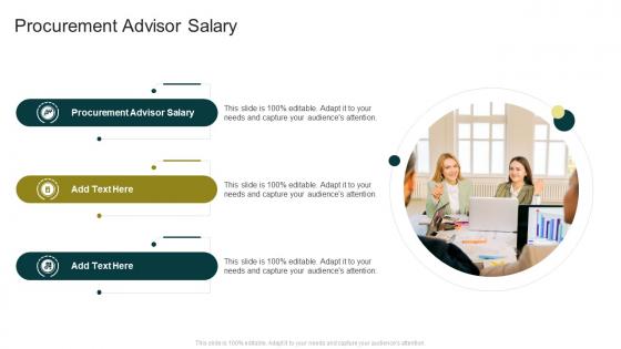 Procurement Advisor Salary In Powerpoint And Google Slides Cpb